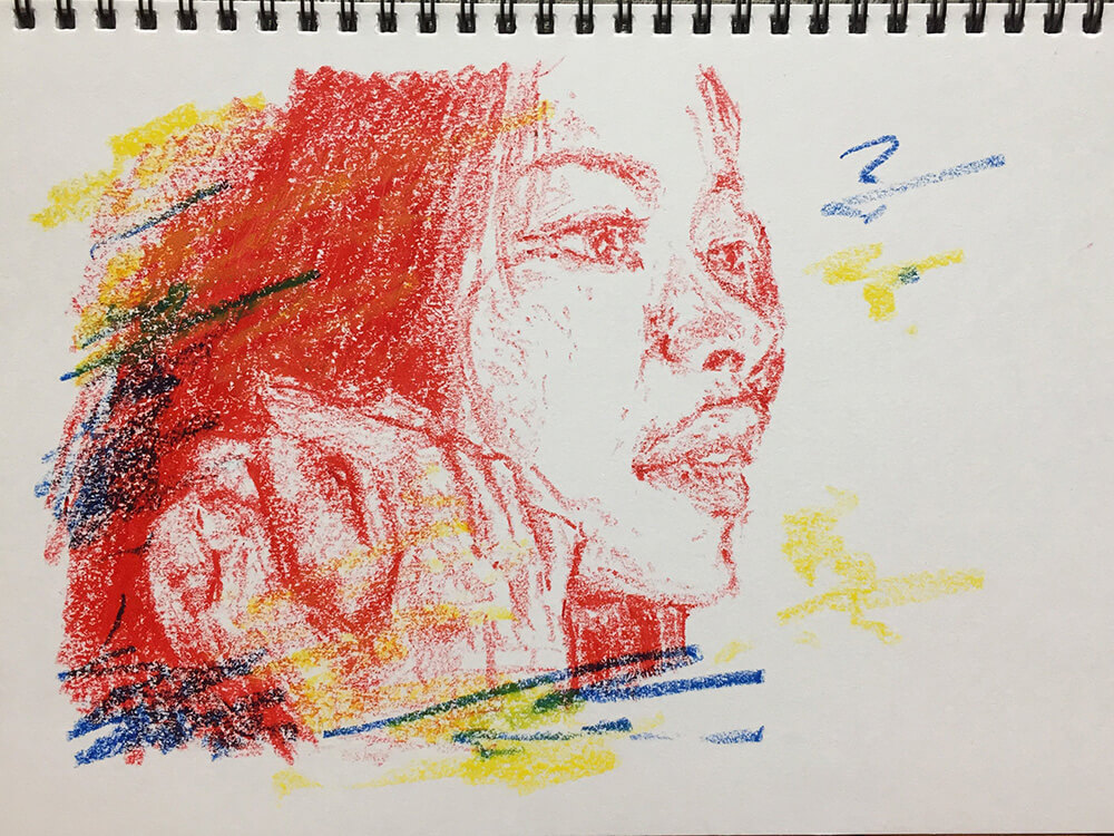 映画「生きてるだけで、愛。」のイラスト