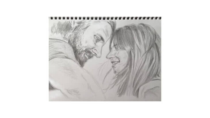 映画「アリー スター誕生」のイラスト