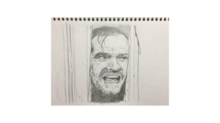 映画「シャイニング」のイラスト