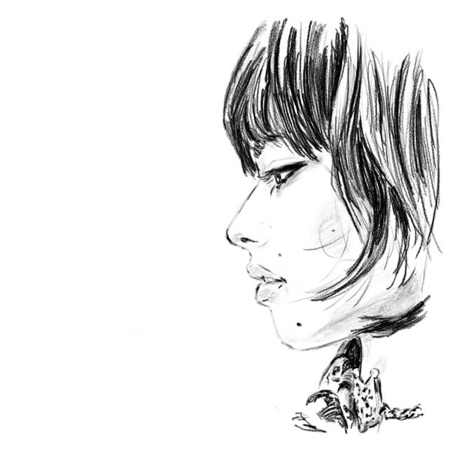 The things10, copy イラスト 人物画